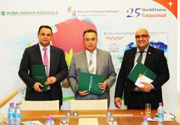ACBA-Credit Agricole Bank, Всеармянский Фонд "Айастан" и World Vision Armenia задействовали благотворительный проект для воспитанников Гаварского детдома