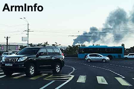 MES: In 3 out of 4 concrete tanks with ethanol, the fire is extinguished