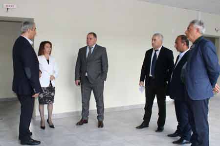 Հովհաննես Սահակյանն աշխատանքային այցով եղել է Արագածոտնի մարզում