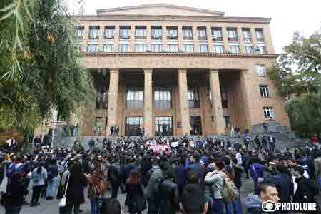 YSU Student Council on the bill on the abolition of the postponement  of compulsory military service is not in agreement with the students  of the university