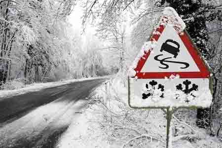 RA Ministry of Internal Affairs reports road situation