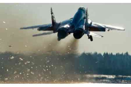 Young Russian pilots completed first independent piloting on the MiG-29 in skies of Armenia