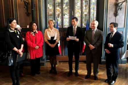 Working Visit of Chairman of Artsakh Parliament started in France