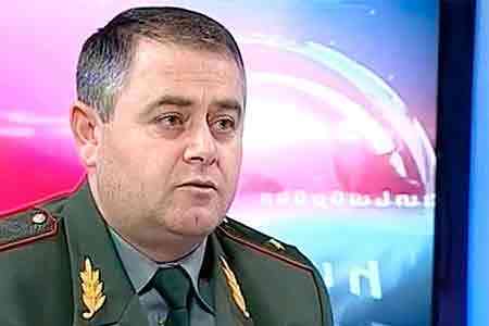 Начальник Генштаба ВС Армении заверяет: Поводов для беспокойств в связи со скоплением Азербайджаном живой силы и техники в зоне карабахского конфликта нет