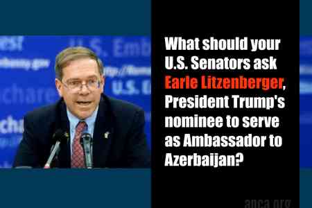 Конгрессмены группы дружбы с Арменией призвали Сенат США более детально изучить кандидатуру претендента на пост посла США в Азербайджане Эрла Литценбергера