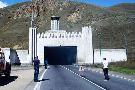 MES: Dilijan tunnel will be closed for transport from 12:00 to  3:00pm, October 30 