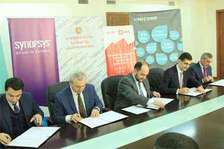 ​​​​​​​ՀՀ կրթության և գիտության նախարարության, ՎիվաՍել-ՄՏՍ, Սինոփսիս Արմենիա, Յունիքոմփ ընկերությունների և ՏՀՏ գործատուների միության միջև ստորագրվել է փոխըմբռնման հուշագիր