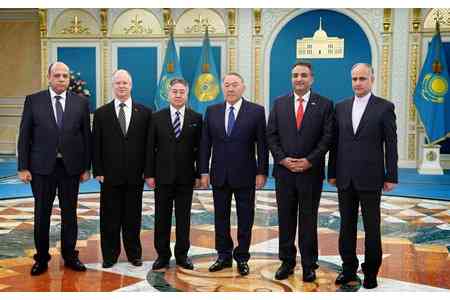 Nursultan Nazarbayev: It is important to fully use the potential of Kazakhstan and Armenia of Economics and Trade field