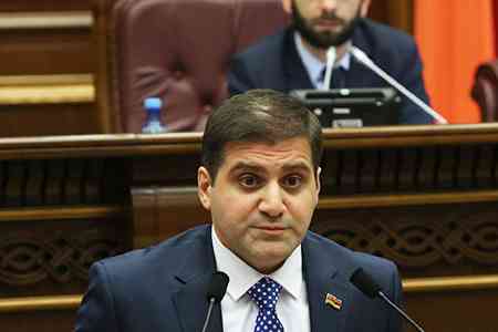 Arman Babajanyan left the Bright Armenia faction - the party demands a mandate from him