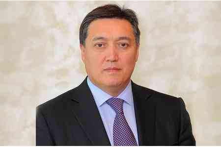 Аскар Мамин назначен Премьер-Министром РК