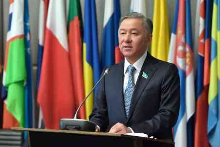 Укрепление армяно-казахстанского межпарламентского взаимодействия обсудил Нурлан Нигматулин и Гагик Галачян