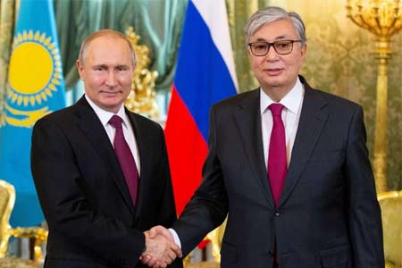 Состоялся телефонный разговор Касым-Жомарта Токаева с Владимиром Путиным
