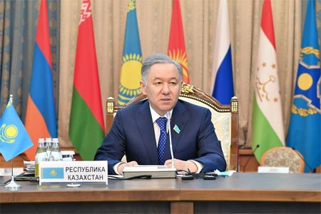 Нурлан Нигматулин примет участие в мероприятиях Парламентской Ассамблеи ОДКБ в Ереване