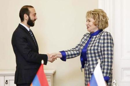 Valentina Matviyenko plans to visit Armenia