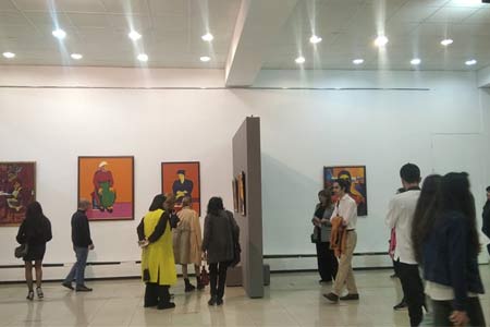 Ретроспектива работ Карена Смбатяна открылась в Союзе художников Армении