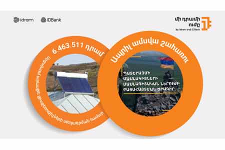 6.463.511 драмов для установки солнечных водонагревателей в Арцахе: следующий бенефициар - Программа выявления профессионального потенциала участников войны