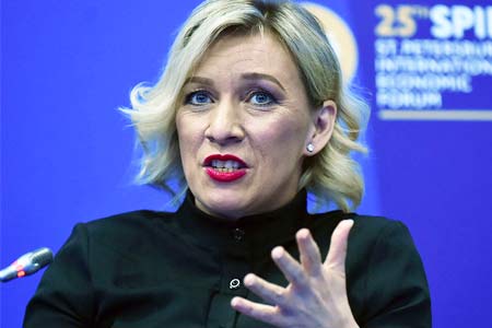 Захарова назвала Армению пассажиром, который хочет попасть из пункта "А"  в пункт "Г"