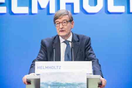 Немецкая HELMHOLTZ заинтересована в проведении совместных научных исследований с Арменией  по ряду направлений