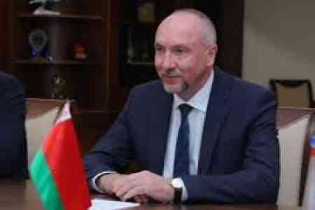 Minsk aims at developing peaceful mutually beneficial relations with  Yerevan - ambassador  