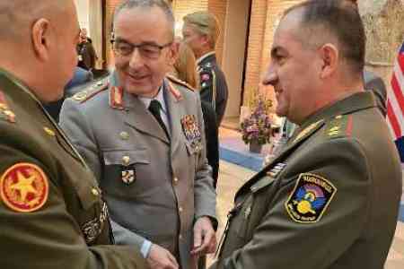 Начальник Генштаба ВС Армении в Германии провел беседы с высокопоставленными военными чинами