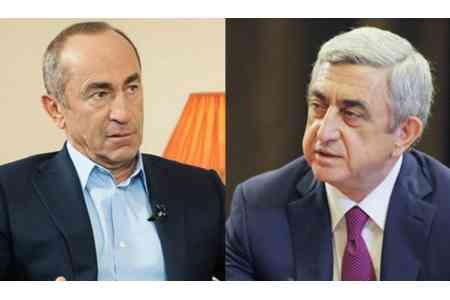 Ռոբերտ Քոչարյանն ու Սերժ Սարգսյանը ցավակցություն են հայտնել Ավետիք Իշխանյանի մահվան կապակցությամբ