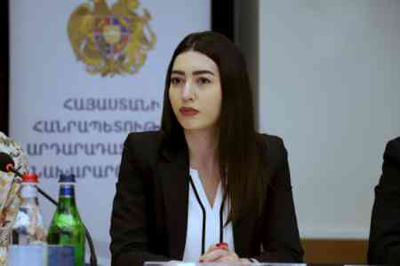 МВД РА получило лишь один сигнал о вымогательстве денег у грузинских болельщиков - Арпине Саркисян