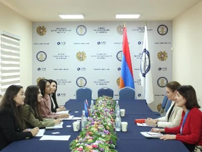 Генсек офиса омбудсмена Армении обсудила с заместителем представителя УКВБ ООН проблемы насильственно перемещенных арцахцев