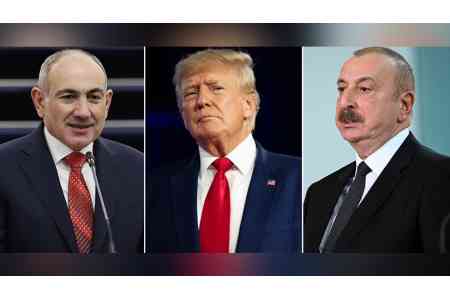 В Вашингтоне состоится трехсторонняя встреча Пашиняна с Трампом и Алиевым