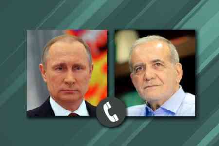 Пезешкиан в разговоре с Путиным поддержал формат диалога в рамках платформы "3+3"
