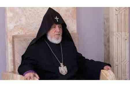 Catholicos of All Armenians meets with AAA reps