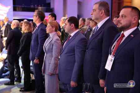 Папикян принял участие в открытия международной выставки "AUSA" в Вашингтоне