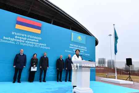 Mesrob Mashtots street opened in Astana 