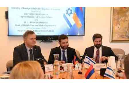 Армения и Израиль провели 12-е межмидовские политконсультации