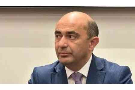 Эдмон Марукян призвал Католикоса лишить сана предстоятеля Араратской епархии Навасарда Кчояна