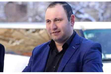 После двух месяцев заключения освобожден член гюмрийского отделения инициативы "Айакве" Каруш Овеян