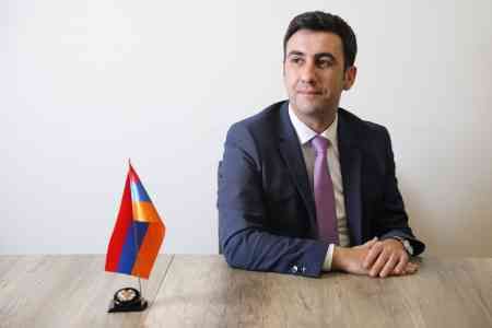 Armenian ambassador briefs Spanish parliamentarians on Yerevan`s  foreign policy agenda