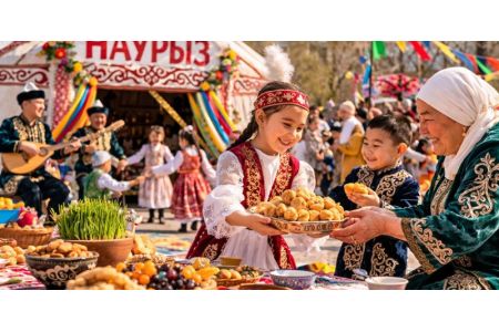 В посольстве Казахстана в Ереване в торжественной обстановке отпраздновали Наурыз