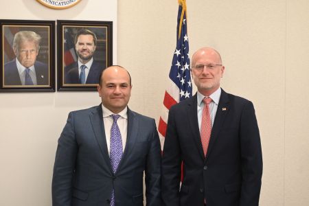 RA ambassador to U.S., U.S. official discuss priorities in the fields of communications and security