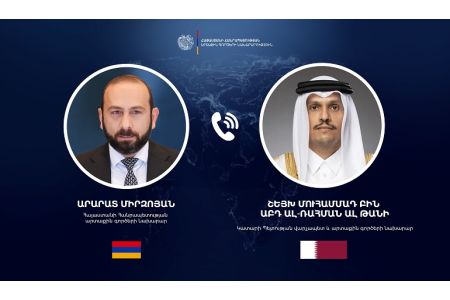 Armenian, Qatari FMs discuss Middle East situation 