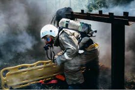В Армении определили "Лучшее звено газодымозащитников" среди спасателей