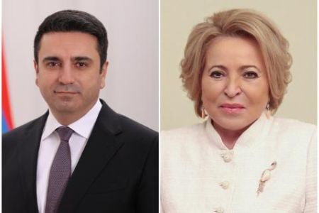 Հայաստանի եւ Ռուսաստանի խորհրդարանների խոսնակները քննարկել են միջխորհրդարանական համագործակցության հարցեր