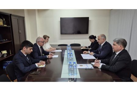 Meeting of the Deputy Ministers of Foreign Affairs of Turkmenistan and the Republic of Armenia