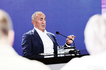 Robert Kocharyan: Peace treaty with Azerbaijan will include  guarantees for peace