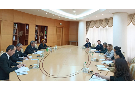 Minister of Foreign Affairs of Turkmenistan met with U.S. Under Secretary of State