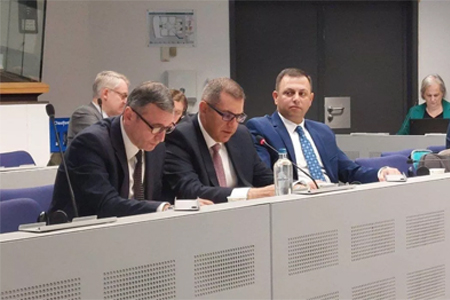 Delegation of RA MoD participates in a meeting of Executive Academic Council of European Security and Defence College