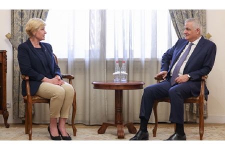 Փոխվարչապետն ընդունել է Էստոնիայի միջազգային զարգացման կենտրոնի պատվիրակությանը։