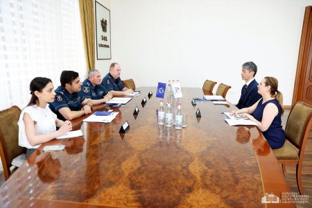 Հայաստանի ներքին գործերի փոխնախարարը երկկողմ հարցեր է քննարկել JICA գրասենյակի ներկայացուցչի հետ